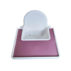 Silikonowa Mata Wycięta, Dopasowana Do Krzesełka  Ikea Antilop Mauve