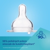 CANPOL 35/241 Butelka antykolkowa 300 ml EasyStart Bonjour Paris różowa