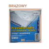 Wodoodporne Prześcieradło Ochronne Jersey Do Łóżeczka Niemowlęcego Z Gumką Premium 60X120 Cm Brązowy