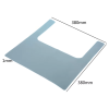 Silikonowa Mata Wycięta, Dopasowana Do Krzesełka  Ikea Dusty Blue