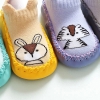Miękkie Buciki Do Żłobka Przedszkola Kapcie Dziecięce Z Podeszwą Antypoślizgową Skarpetki Buty Niechodki 12Cm 0-6Mcy Eu 16/17