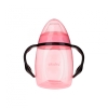 A0366 Bidon Kubek niekapek z miękkim ustnikiem Różowy 6m+