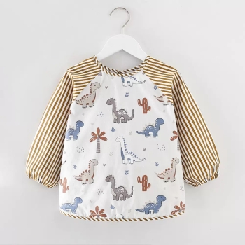 Elegancki Śliniaczek do Jedzenia z rękawami Premium