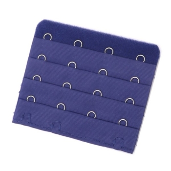 Przedłużka Do Biustonosza Stanika 4 Na 4 Rzędy Haftki Granatowy