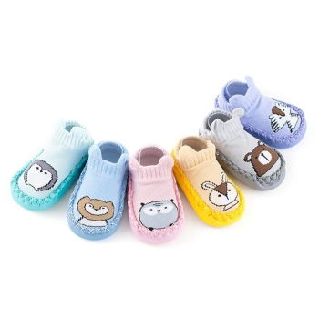 Miękkie Buciki Do Żłobka Przedszkola Kapcie Dziecięce Z Podeszwą Antypoślizgową Skarpetki Buty Niechodki 14Cm 12-18Mcy Eu 20/21