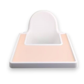 Silikonowa Mata Wycięta, Dopasowana Do Krzesełka  Ikea Antilop Beige