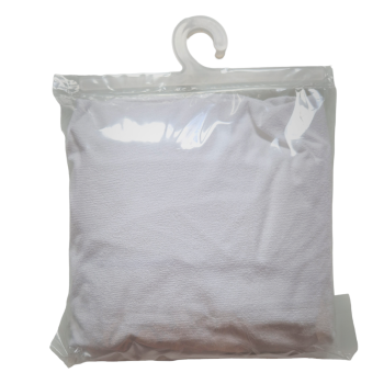 Wodoodporne Prześcieradło Ochronne Frotte Do Łóżeczka Niemowlęcego Z Gumką Premium 60X120 Cm Białe