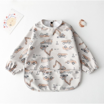 Gumowy Fartuszek Z Rękawami I Kieszonką Premium  6M+