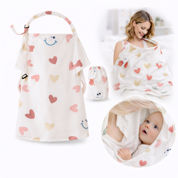 Chusta Do Karmienia Z Usztywnianym Okienkiem Okrycie Do Karmienia Piersią