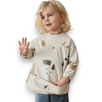 Gumowy Fartuszek Z Rękawami I Kieszonką Premium  6M+