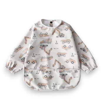 Gumowy Fartuszek Z Rękawami I Kieszonką Premium  6M+