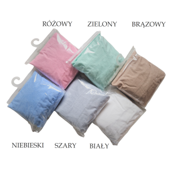 Wodoodporne Prześcieradło Ochronne Frotte Do Łóżeczka Niemowlęcego Z Gumką Premium 60X120 Cm Zielone