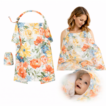 Chusta Do Karmienia Z Usztywnianym Okienkiem Okrycie Do Karmienia Piersią