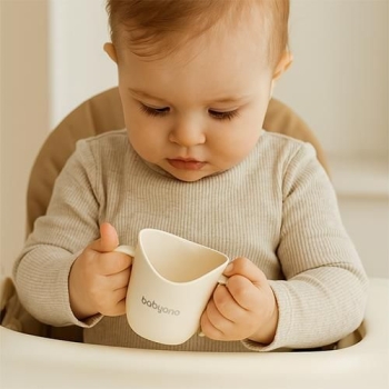 Ergonomiczny Kubek Treningowy Flow Beżowy