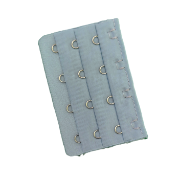 Przedłużka Do Biustonosza Stanika 4 Rzędy Haftki Szary