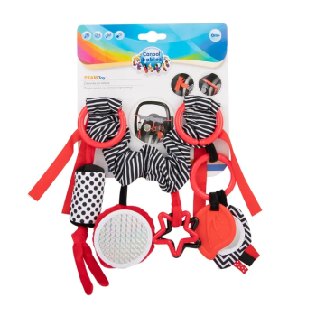 Kontrastowa Zawieszka Do Wózka Fotelika Sensoryczna