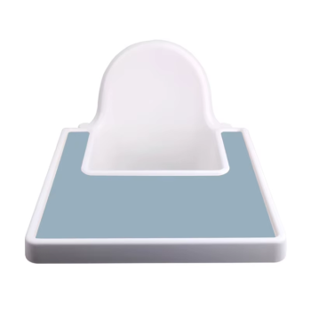 Silikonowa Mata Wycięta, Dopasowana Do Krzesełka  Ikea Dusty Blue