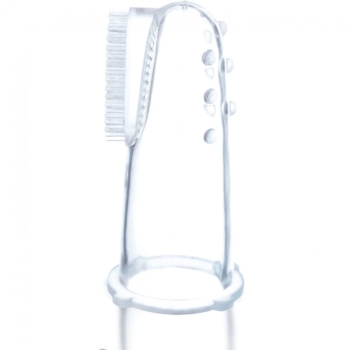 AKUKU A0393 Szczoteczka silikonowa nakładka na palec