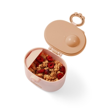 B.O.1544/02 Przenośny pojemnik na mleko w proszku, przekąski beżowy