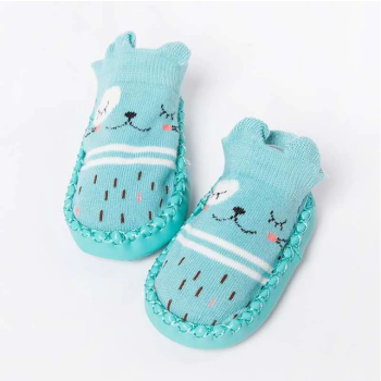 Miękkie Buciki Do Żłobka Przedszkola Kapcie Dziecięce Z Podeszwą Antypoślizgową Skarpetki Buty Niechodki 12Cm 0-6Mcy Eu 16/17