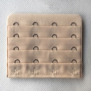 Przedłużka Do Biustonosza Stanika 4 Na 4 Rzędy Haftki Cielisty