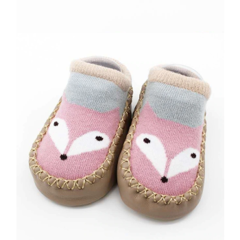 Miękkie Buciki Do Żłobka Przedszkola Kapcie Dziecięce Z Podeszwą Antypoślizgową Skarpetki Buty Niechodki 13Cm 6 -12Mcy Eu 18/19