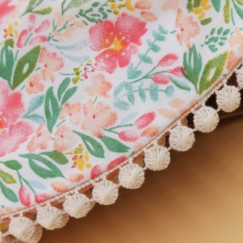 Zestaw Dwustronny Śliniaczek I Opaska W Stylu Vintage/Boho