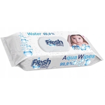 Chusteczki nawilżane wodą  Aqua Wipes Fresh 60 szt