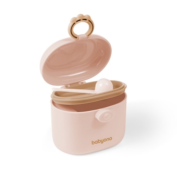 B.O.1544/02 Przenośny pojemnik na mleko w proszku, przekąski beżowy