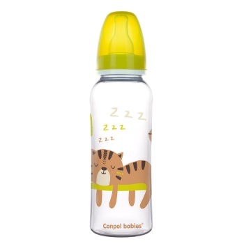 Butelka wąska 250ml BPA FREE  12M+ TYGRYSEK