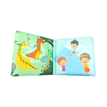 Książeczka Edukacyjna Wodoodporna Do Kąpieli Z Piszczkiem First Book