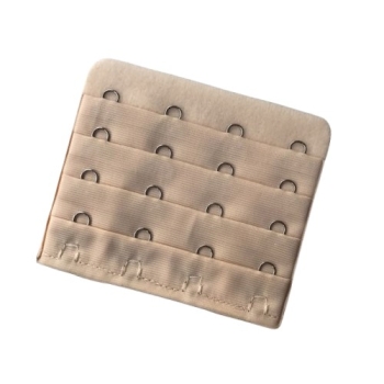 Przedłużka Do Biustonosza Stanika 4 Na 4 Rzędy Haftki Cielisty