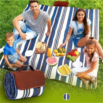 Mata Piknikowa Premium 2x2m - Komfortowa i Stylowa na Każde Wyjście