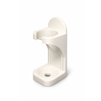 Elegancki stojak uchwyt na szczoteczkę soniczną i elektryczną - kompaktowy, montaż na taśmę Beżowy